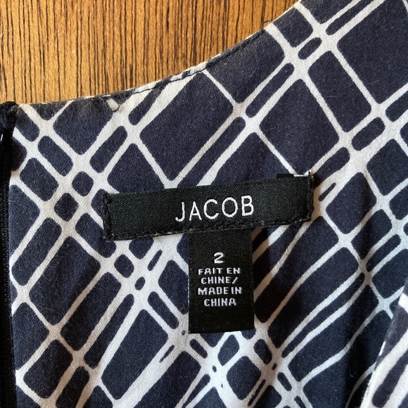 Jacob navy dress - Picture 4 of 5